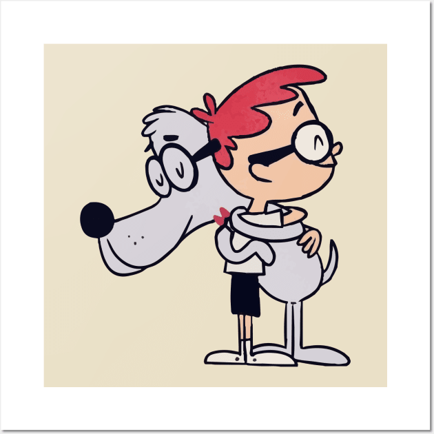 Mr Peabody and Sherman Wall Art by kareemik